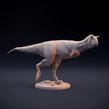Carnotaurus yürüme hayvan canavar yaratık dino Dinozor şekil Jurassic kertenkele gerçekçi sürüngen heykel minyatür yırtıcı tarih öncesi nesli tükenmiş Theropod carno carnotaurus Sanat heykeller 3d print model - Mito3D