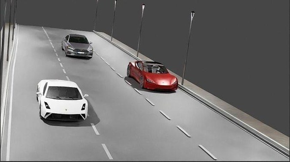 macchine super macchina veicolo azione veloce velocità sport corsa gara strada lampione ruota traffico viaggio gli scienza 3d print model - Mito3D