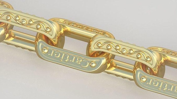 Cartier bilezik model 3d yazdırılabilir 0033 mücevher takı kolye lüks yüzükler yüzük küpe düğün elmas altın platin gümüş zincirler bilezikler 3d print model - Mito3D