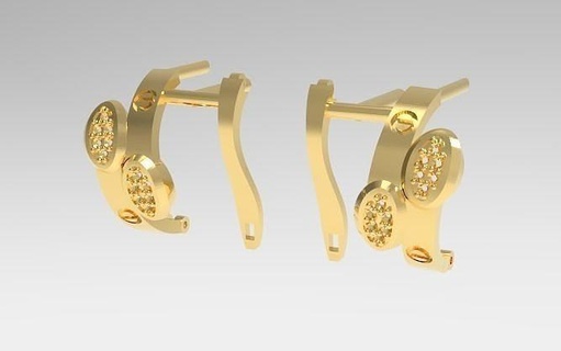 Cartier completo conjunto joyería joya anillo diamante imprimible Boda brillante oro Moda blanco plata compromiso zafiro anillos collares 3d print model - Mito3D