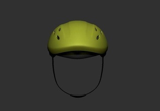 desenho animado ciclismo capacete proteção chapéu bicicleta ciclo Garoto modelos moda zbrush 3d print model - Mito3D