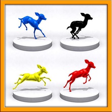 karikatür geyik yavrusu 3d baskı geyik hayvan ren geyiği karakter komik toon genç artchallenge oyuncaklar sanat model çarşaflar konsept heykeller 3d print model - Mito3D