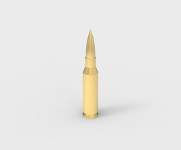 cartuccia modello kalashnikov assalto fucile proiettile pistola esercito munizioni calibro disposizione militare arma fuoco replica cosplay stampabile ak passatempo fai 3d print model - Mito3D
