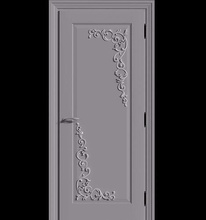 tallado 3d cnc madera interior diseño moderno arquitectura habitación vivo puerta rococó yeso imprimible impresión casa 3d print model - Mito3D