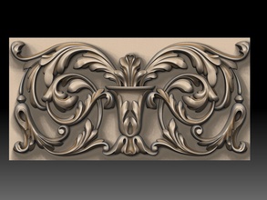 carved decor architectural interior rococo decorative cnc woodcarving ornate house decoration barocco woodcawing relief artcam art sculptures 3d print model - Mito3D