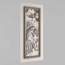 esculpida porta a casa pilastra capitais cartela fronton corbel decoração braço elemento interior elementos frontão arquitetura ornamento de mais detalhes cnc panno 3d print model - Mito3D