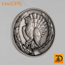 carved panels art pano panel carving rococo decor relief parts challenge grouse other 3d print model - Mito3D
