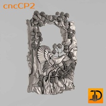 carved panels art other relief cnc basrelief sculpture milling parts challenge 3d print model - Mito3D