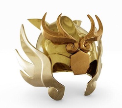casco armadura libra balança dohko capacete cavalheiro zodíaco oro dourado seiya santuário atenas santo passatempo faça 3d print model - Mito3D