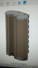 case 18650 batteries 11v power storage li ion airsoft picatinny electric diy hobby electronics 3d print model - Mito3D