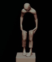 casino estatua of hombre escultura imprimible juego arte suerte oportunidad jugar esculturas 3d print model - Mito3D