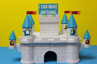 castle1 può giocattolo castello giochi giocattoli 3d print model - Mito3D