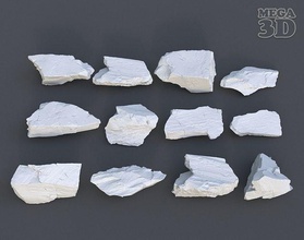 casual rock photogrammetry 220711 cliff exterior landscape stone stones environment sci fi fantasy modular sharp beach cracked scan 3d 3dscan tabletop games toys game accessories 3d print model - Mito3D