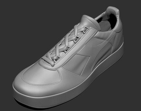 casual corriendo zapatos pie calzado 3dprinting stl moda 3d print model - Mito3D