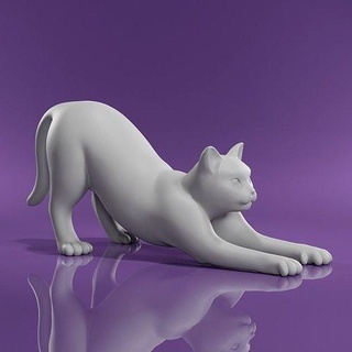 kedi 3d Yazdır heykel şekil vermek yazdırılabilir baskı minyatürler doğa vahşi Evcil Hayvan hayvan yavrusu Yavru memeli hatıra mevcut Şirin Sanat heykeller 3d print model - Mito3D