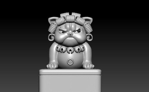 gato fofa 3d impressão jogos cão animal engraçado China Vietnã arte esculturas 3d print model - Mito3D