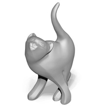 gatto decorazione giochi-giocattoli cat decorationn casa tabella kitty sculp giochi i giocattoli 3d print model - Mito3D