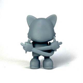gato dedos brinquedo arte humorado rua dedo jogos brinquedos 3d print model - Mito3D