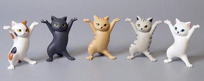 kedi Kulp destek fanart Sanat hayvanlar karakter Yavru Evcil Hayvan oyunlar oyuncaklar 3d print model - Mito3D