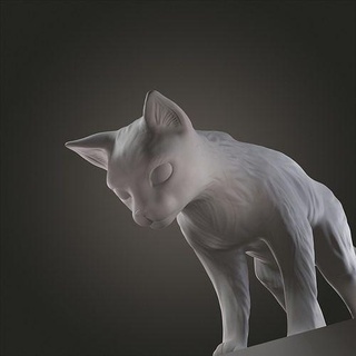 kedi bakmak kilitlemek kenar hayvan doğa Evcil Hayvan heykelcik memeli Sanat yazdırılabilir 3d model baskı Yazdır heykeller 3d print model - Mito3D
