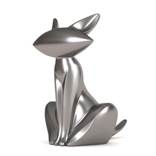 Katze Skulptur Zahl isoliert Charakter Kunst Statue schließen Muschi Pussycat Tier Hase Karikatur Statuette Kitty Skulpturen 3d print model - Mito3D