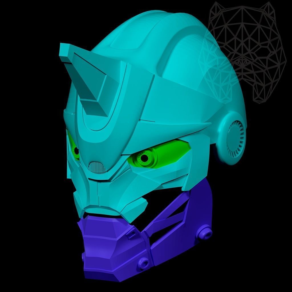 cayde-6 helmet 3d printable mask destiny game cayde hobby diy toy cosplay 3D print model - Mito3D