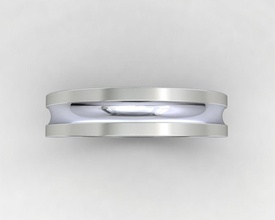 cd221 de la joyería boda establece anillo banda joyero los joyeros bijoux 3d diseño modelo el modelado dones amor compromiso oro 18k 14k rodio blanco azul rosa amarillo anillos 3d print model - Mito3D