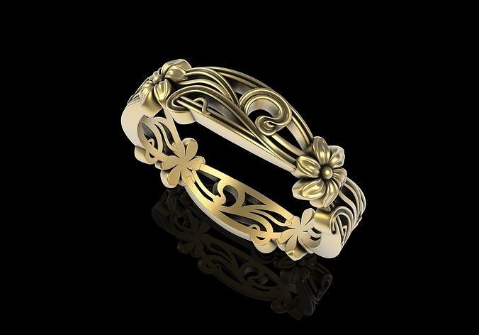 céltico eternidade banda imprimível argolas prata joalheria anel antigo viking fantasia jóia Cruz jóias Projeto pingente padronizar 3D print model - Mito3D