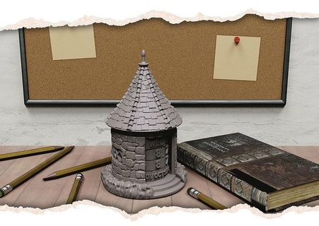 céltico casa calendário livro decoração fdm viking sla atormentar oleiro resina dlp biblioteca perpétuo cênico hagrid 3d print model - Mito3D