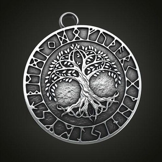 celtic pendant tree life jewelry silver pendants printable jewel 3d print model - Mito3D