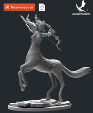 centauro 3d stampa modello stl cavallo arco freccia miniature dnd warhammer figura fantasia creatura mostro 3dprint stampabile scultura statua 3dmodel giochi tavolo zbrush giocattoli figurina arte tavola 3d print model - Mito3D
