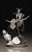 centaur okçu minyatür by yaratıcı geek mb 3d yazdır model kadın at fantezi kurgusal yaratık ok uzun yay yunan vücut savaşçı avcı sanat heykeller 3d print model - Mito3D