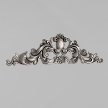 central decor house carved medallions rosettes classical traditional decoration moulding corbel wall architectural ornament cornce fronton cartouche decorate details cnc 3d print model - Mito3D
