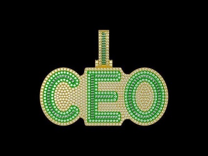 ceo pendant CEO kolye uniq Antik Sanat deko fantezi gelin mücevher yazdırılabilir takı 3d print model - Mito3D