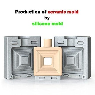 cerámico molde n1 3dprint ceramica diseño personalizado silicona ako3d negocio Arte 3d print model - Mito3D