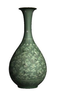céramique articles 1 poterie récipient vase art traditionnel conception déco sculptures 3d print model - Mito3D