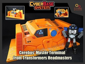 cerebos terminal transformers headmasters fortress maximus games toys 3d print model - Mito3D