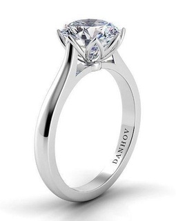 cg340 Solitär Engagement Ring Diamant Gold Liebe Bijoux 3d Schmuck bague Ringe 3d print model - Mito3D