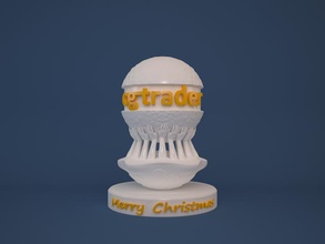 cgtrader logo house handslogo industrial other christmas printing decor 3d print model - Mito3D