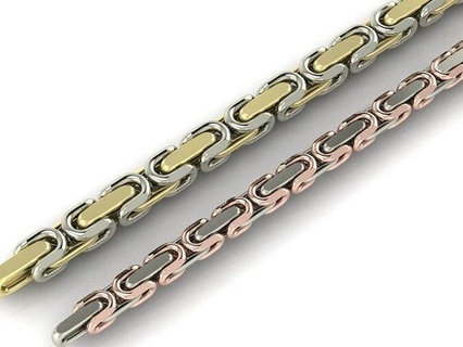 catena braccialetto reale opzioni gioielleria bellissimo stampabile argento greco Stampa cad uomini maschio esclusivo stl obj moda oro poligonale braccialetti 3d print model - Mito3D