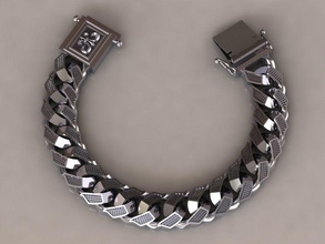 a cadeia de pulseiras 14 jóias prata rolex motociclistas jóia estilo ouro moda beleza o link 3dprint 3d print model - Mito3D