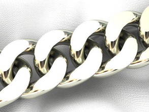 a cadeia de c26 ouro jóias printable prata colar colares pulseira moda beleza casamento o engajamento vintag jóia diamante pingente 3d print model - Mito3D