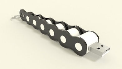 cadena caso funda nano USB device l diseño elemento tecnología dispositivo pasatiempo bricolaje diy electrónica 3d print model - Mito3D
