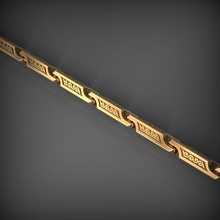 maillon de chaîne 27 bijoux la lien les chaînes collier le bracelet joyau or vêtements bracelets 3d print model - Mito3D