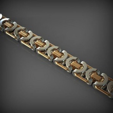 34 zincir bağlantı takı link tarafındaki zincirleri kolye bilezik mücevher altın giyim bağlantılar Gümüş sterling erkekler düğün nişan 3d print model - Mito3D