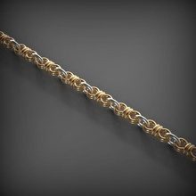 collegamento a catena 48 gioielli link chainlink le catene la collana braccialetto gioiello oro abbigliamento argento bracciali 3d print model - Mito3D