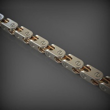 el eslabón de la cadena 61 joyería enlace chainlink cadenas collar pulsera joya oro ropa los enlaces beeds las pulseras 3d print model - Mito3D