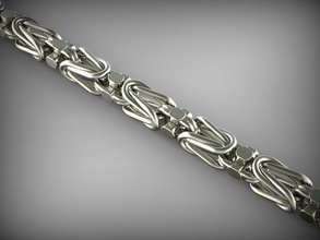 chain-link 85 Schmuck Kette Juwel gold Halskette link - Armband Kleidung links Armbänder Silber fashhion sterling 3d print model - Mito3D