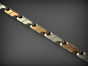 maillon de chaîne 94 bijoux la lien les chaînes collier le bracelet joyau or vêtements bracelets 3d print model - Mito3D