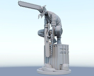 chainsaw man - denji 3d print model chainsawman games toys 3d print model - Mito3D